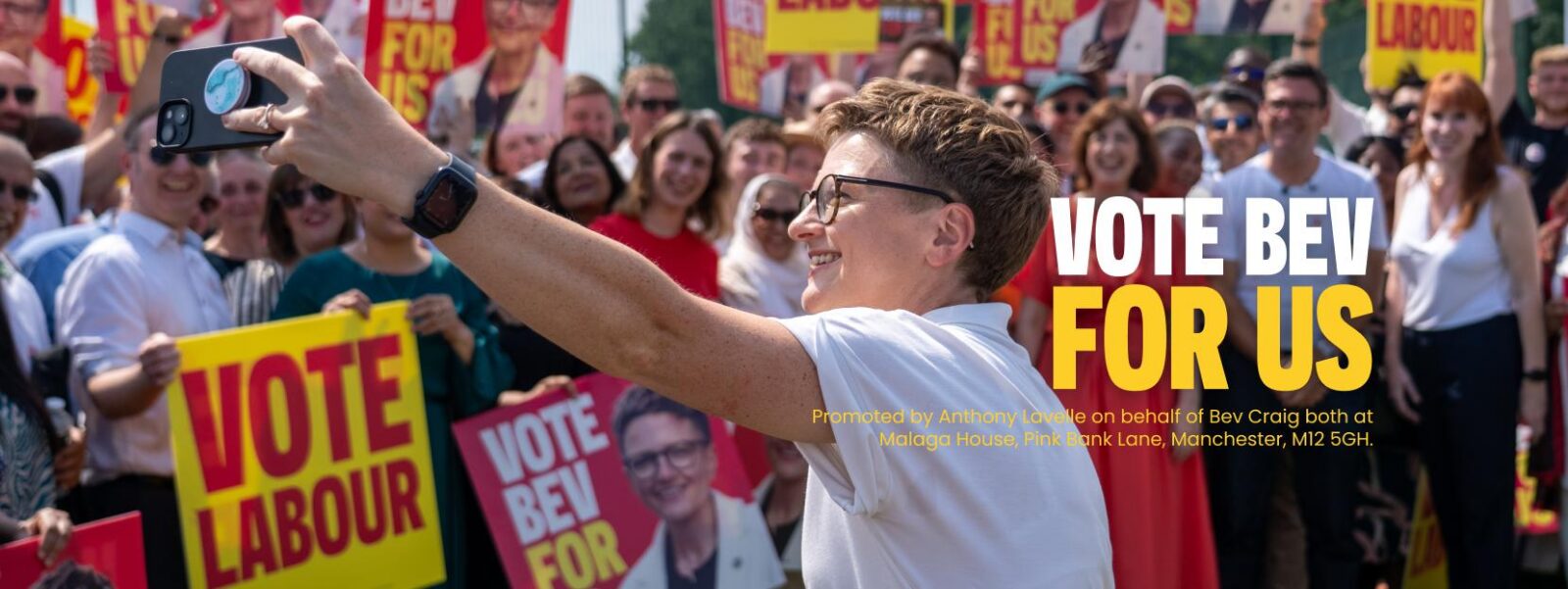 Bev Craig for Greater Manchester